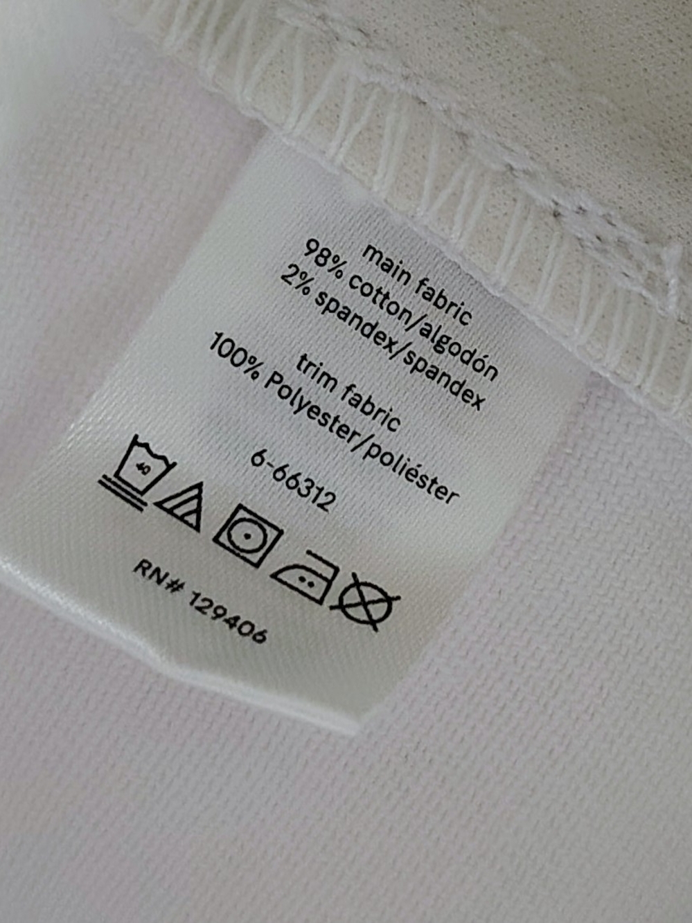 VENUS White Flare Jeans - High Waist Wide Leg Clean Luxury Plus Size 16 - Picture 7 of 7